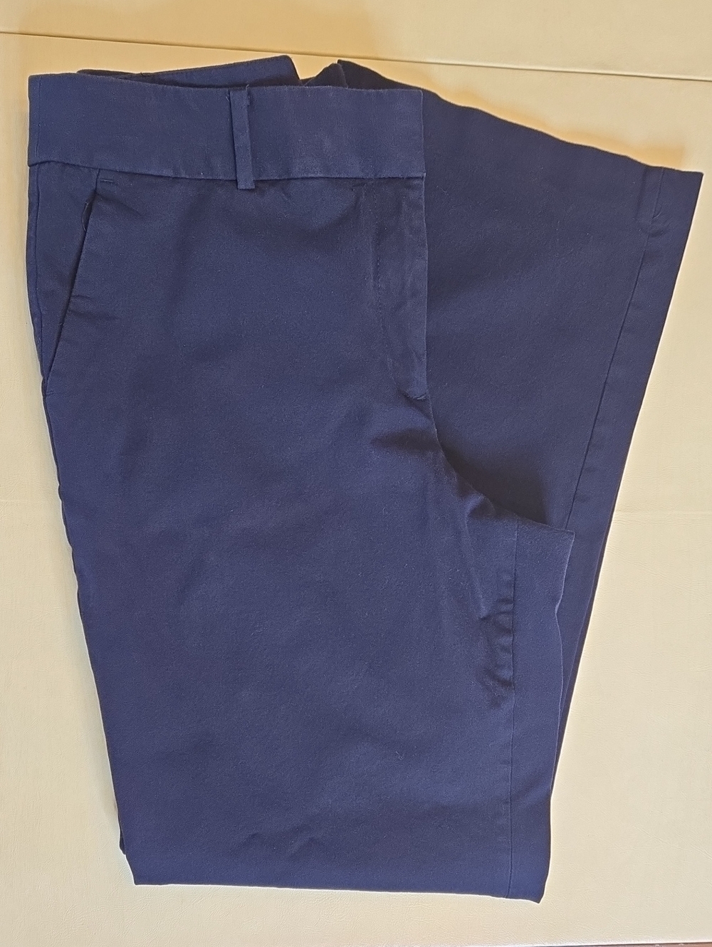 Talbots Navy Blue Chino Pants, Size 14